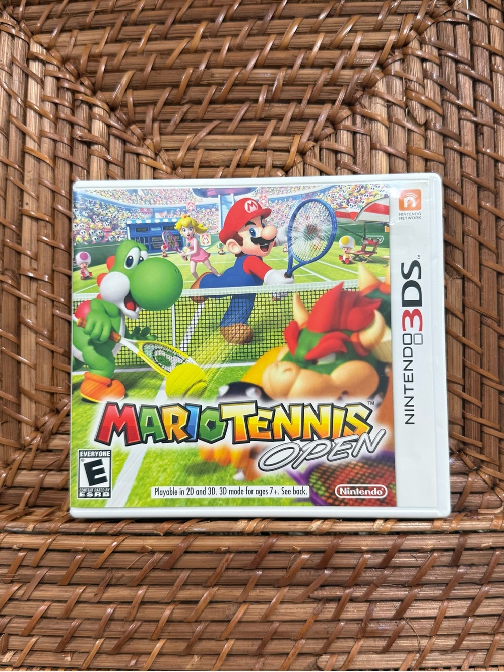 Nintendo Mario Tennis Open Nintendo 3DS Game - White Case No Manual